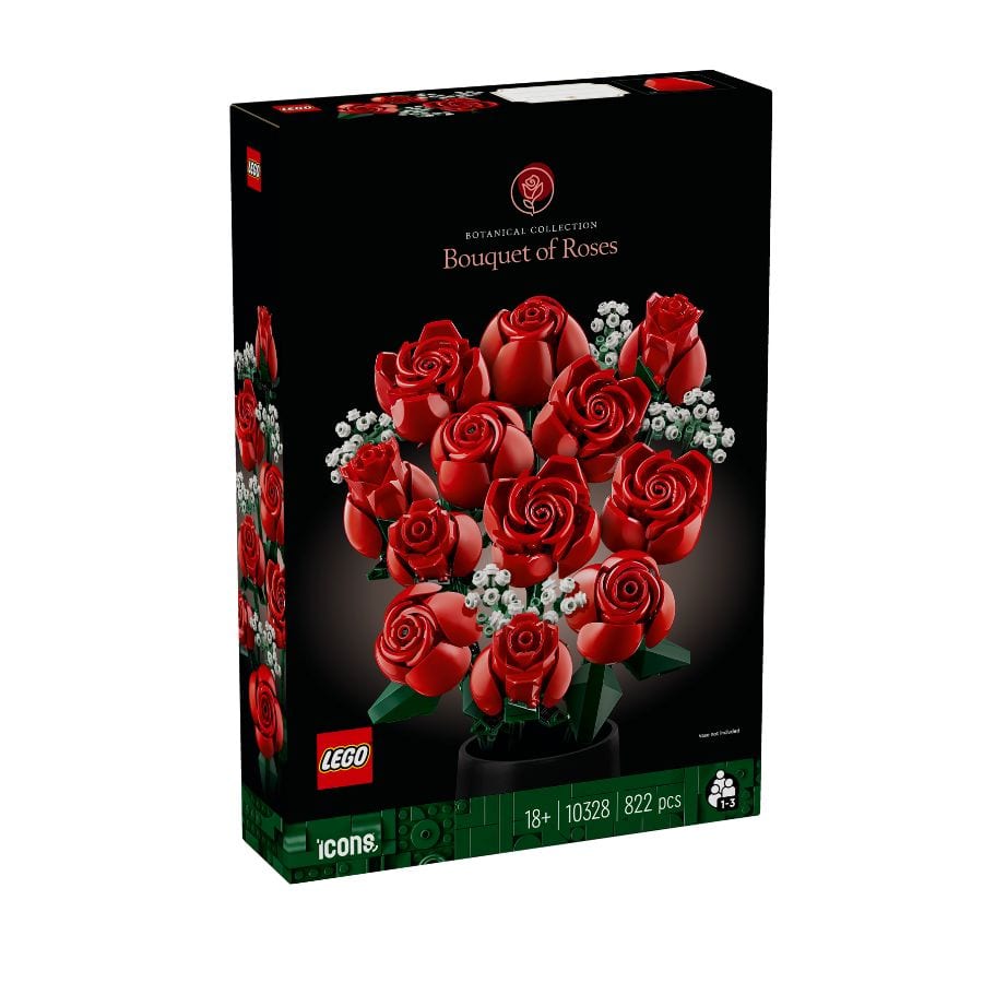  Đồ Chơi Lắp Ráp Bó Hoa Hồng Lego LEGO BOTANICALS 10328 (822 chi tiết) 