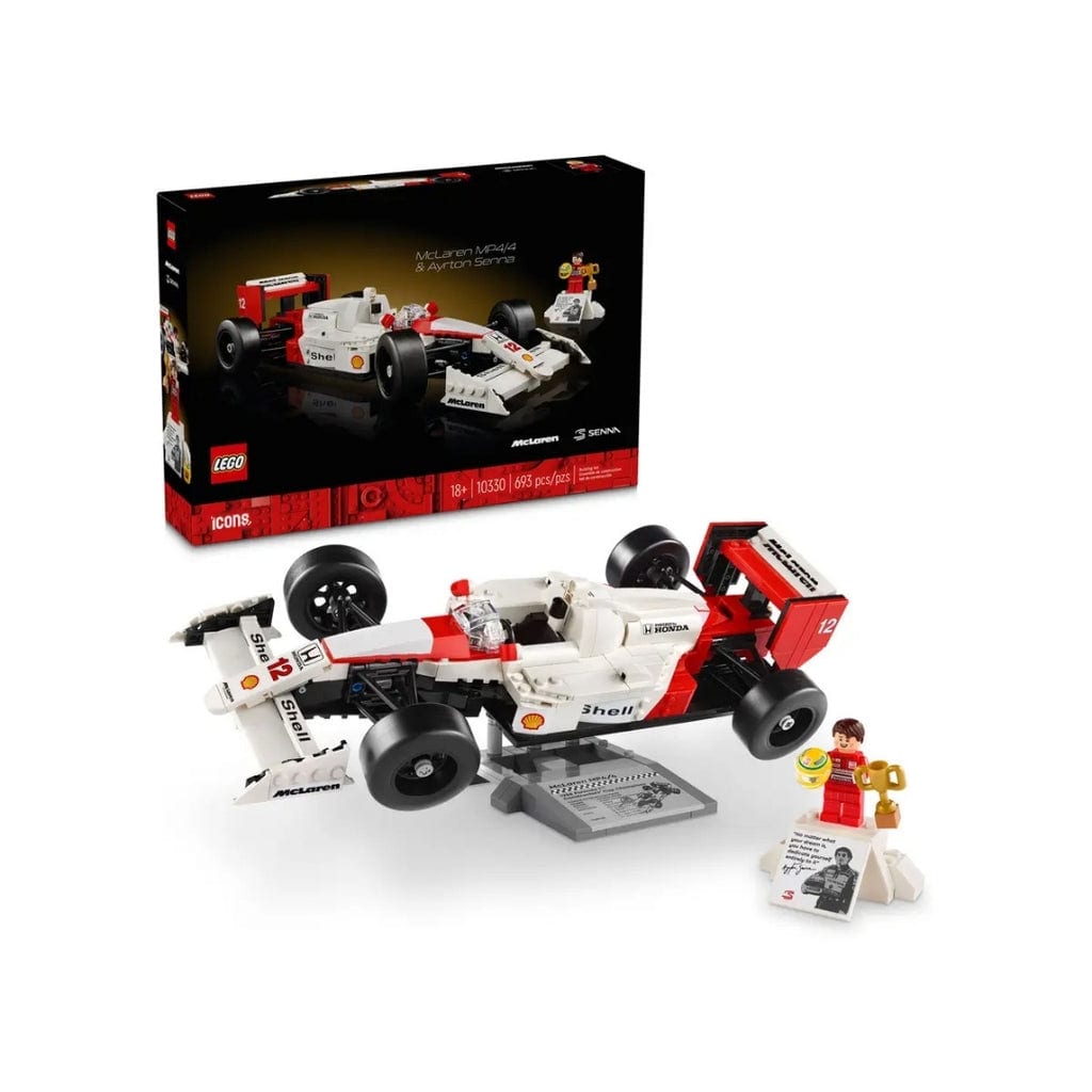 樂高與益智玩具:  邁凱倫 F1 超級跑車拼裝玩具 LEGO ADULTS 10330 (693 件) 