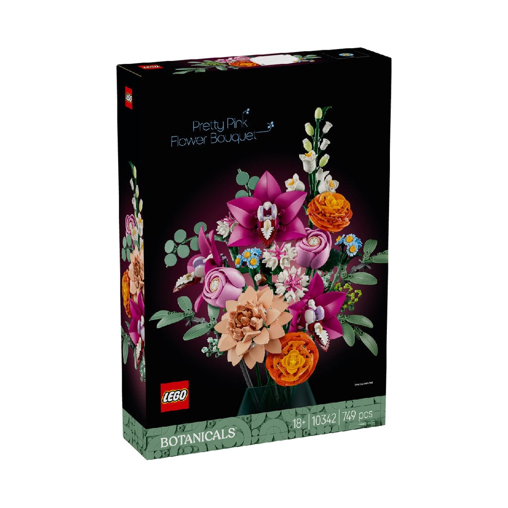 樂高與益智玩具:  可愛花束拼裝玩具 LEGO BOTANICALS 10342 (749 件) 