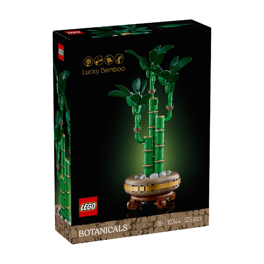 樂高與益智玩具:  幸運財神拼裝玩具 LEGO BOTANICALS 10344 (325 件) 