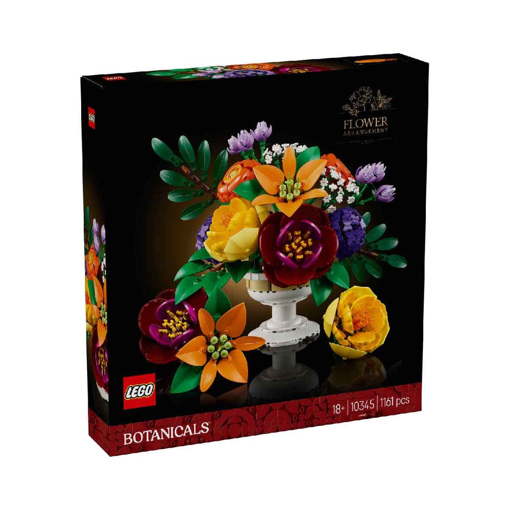樂高與益智玩具:  花瓶 LEGO BOTANICALS 10345 (1161個零件) 