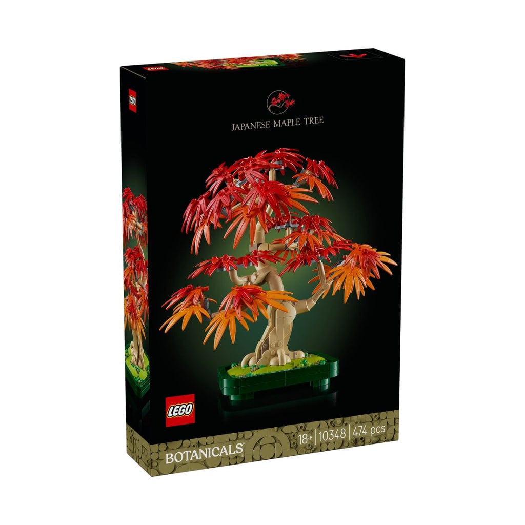 樂高與益智玩具:  紅楓盆栽 LEGO BOTANICALS 10348 (474個零件) 