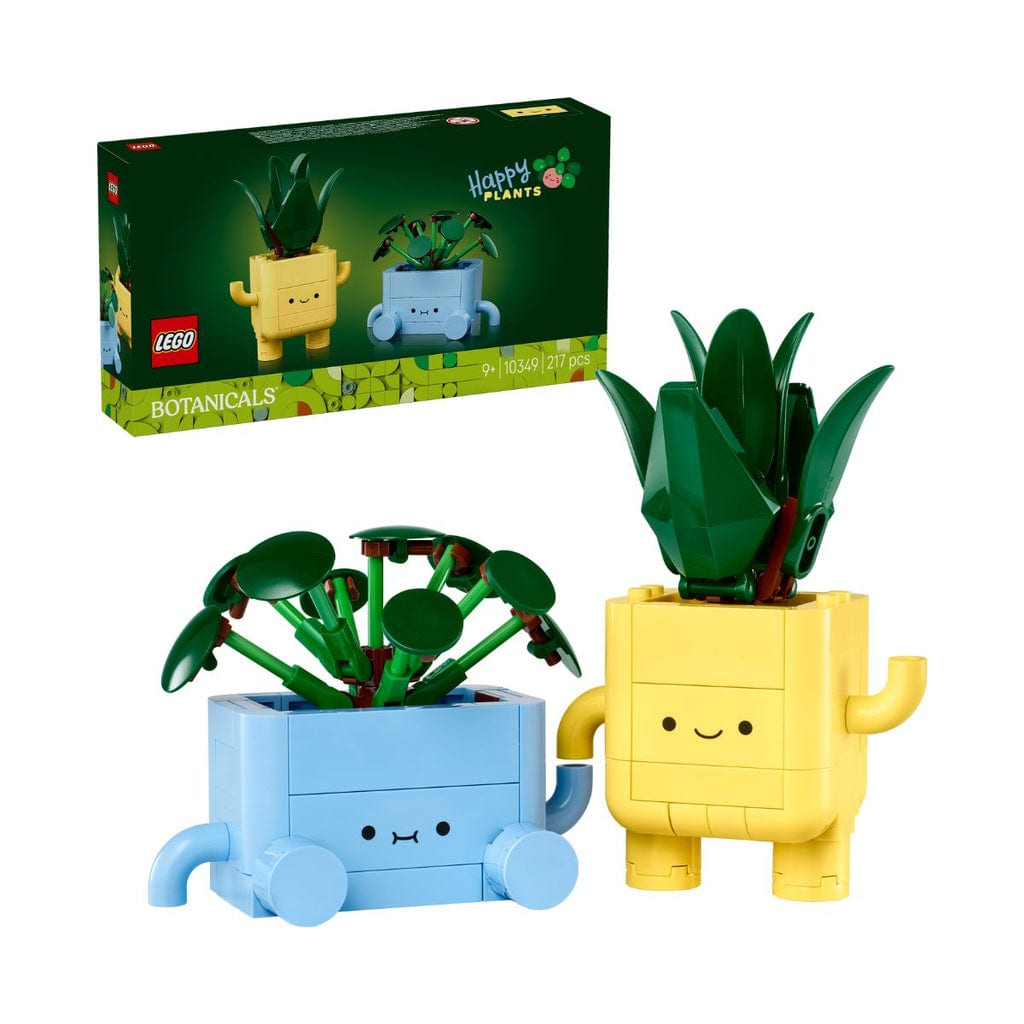樂高與益智玩具:  快樂植物盆栽 LEGO BOTANICALS 10349 (217個零件) 
