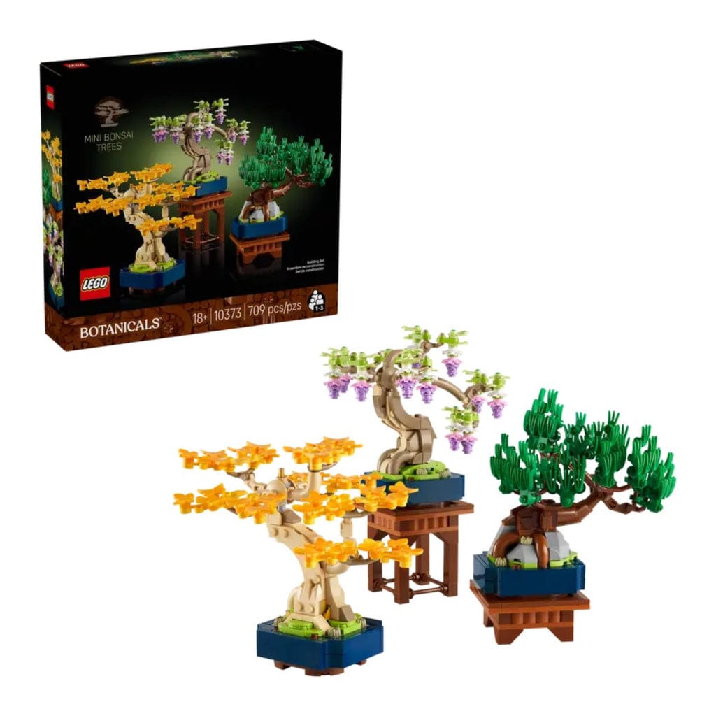 樂高與益智玩具:  迷你盆栽 LEGO BOTANICALS 10373 (709個零件) 
