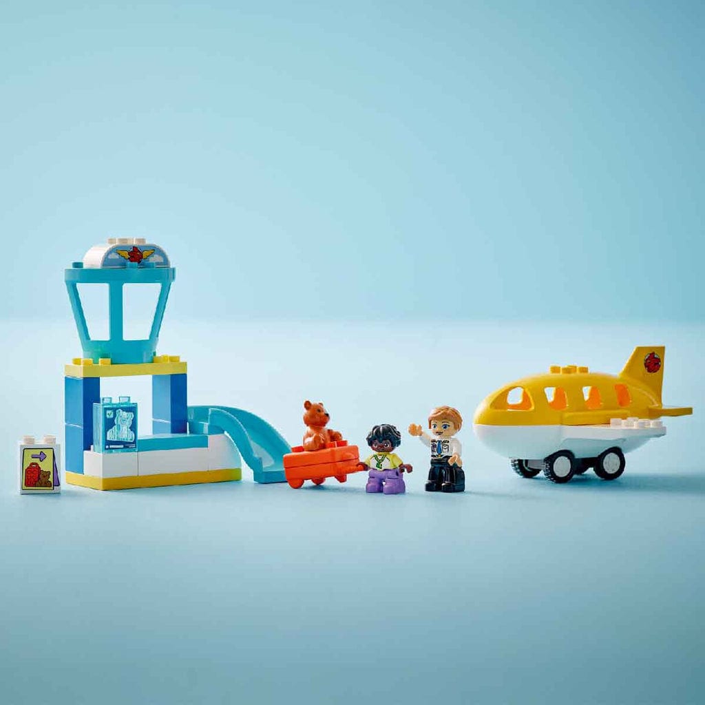  Đồ Chơi Lắp Ráp Sân Bay Đầu Tiên Của Bé LEGO DUPLO 10443 (23 chi tiết) 
