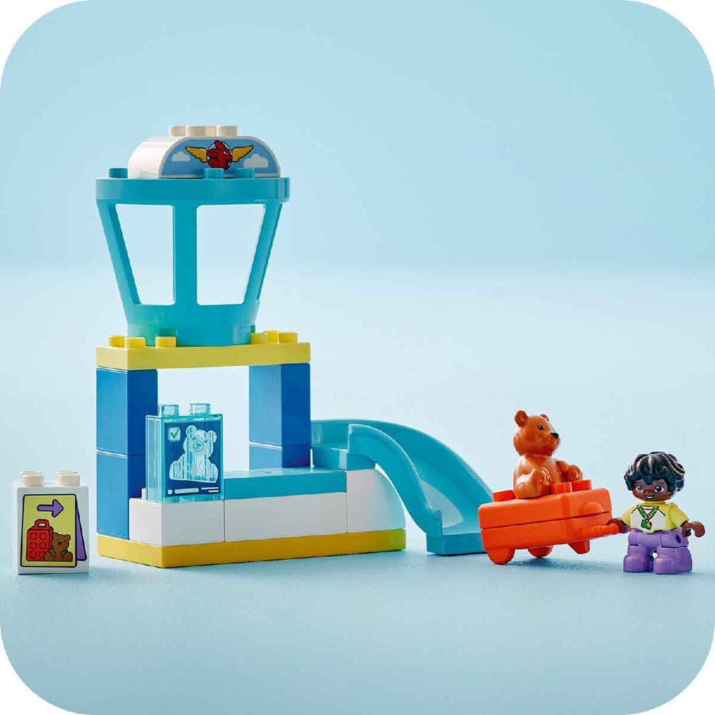  Đồ Chơi Lắp Ráp Sân Bay Đầu Tiên Của Bé LEGO DUPLO 10443 (23 chi tiết) 