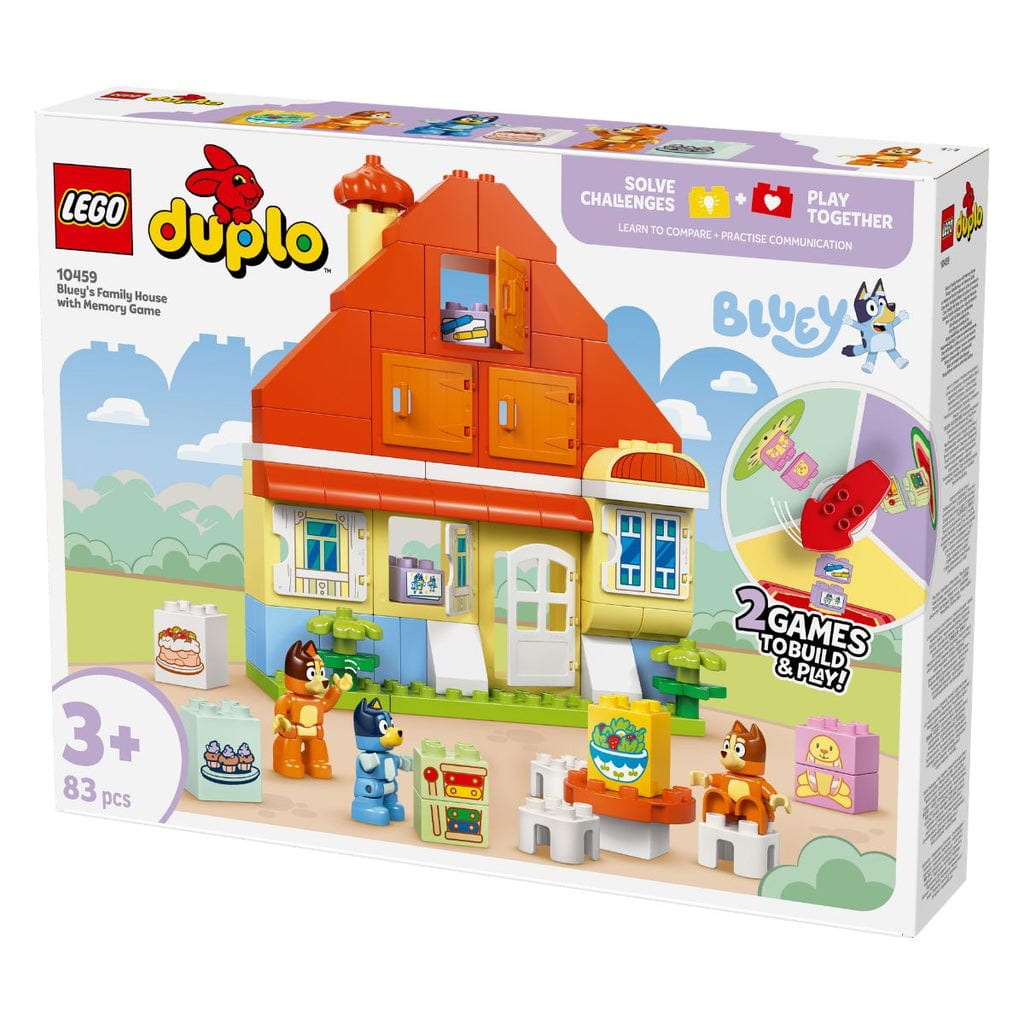  藍藍的家和記憶挑戰拼裝玩具 LEGO DUPLO 10459 (83個細節) 