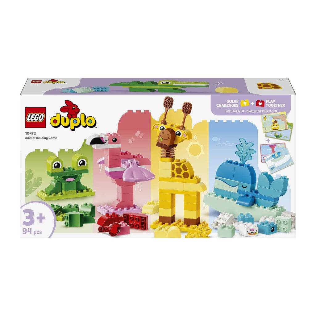 樂高與益智玩具:  創意動物拼裝玩具 LEGO DUPLO 10472 (94個零件) 