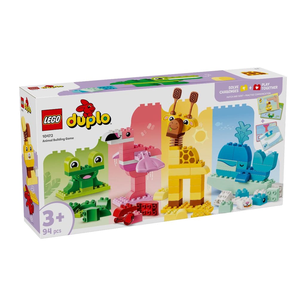 樂高與益智玩具:  創意動物拼裝玩具 LEGO DUPLO 10472 (94個零件) 