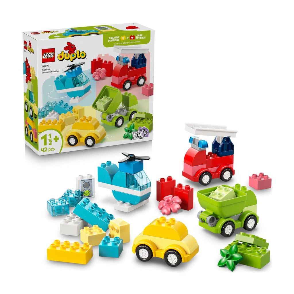 樂高與益智玩具:  創意交通工具 LEGO DUPLO 10474 (42個細節) 