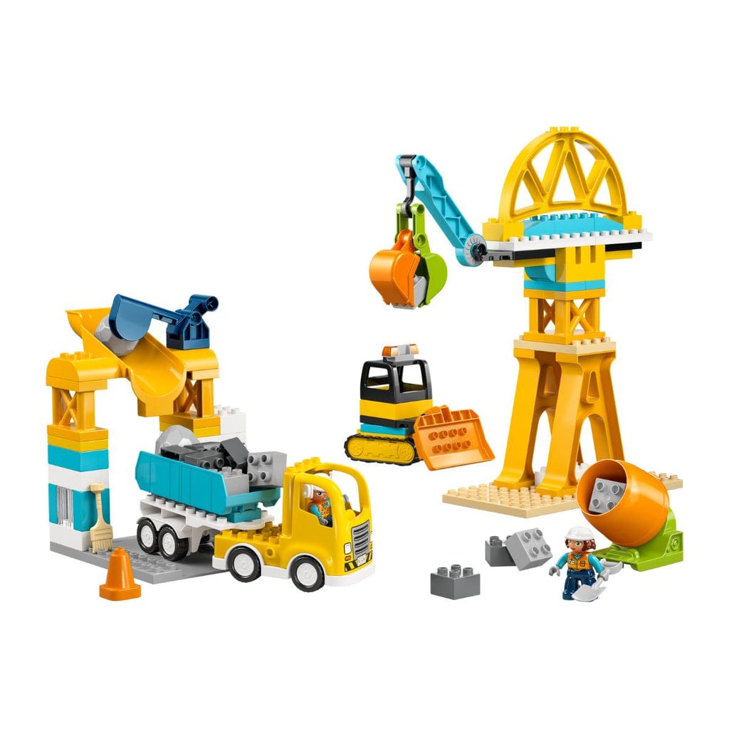  Đồ Chơi Lắp Ráp 3 Trong 1: Công Trường & Xe Công Trình LEGO DUPLO 10476 (84 chi tiết) 