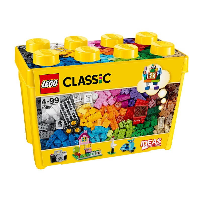 樂高與益智玩具:  經典大磚盒拼裝玩具 LEGO CLASSIC 10698 (790個細節) 