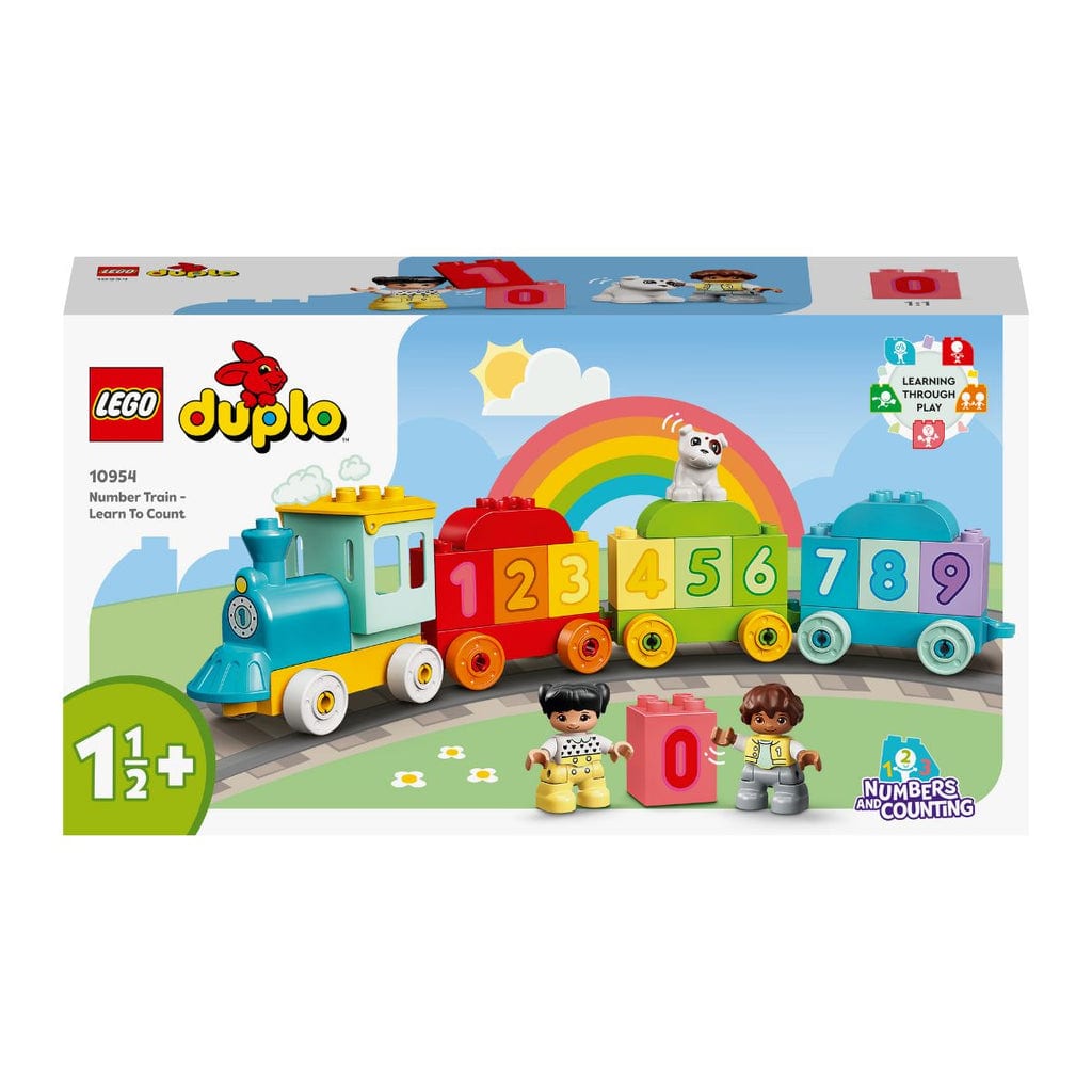 樂高與益智玩具:  數數學習火車拼裝玩具 LEGO DUPLO 10954 