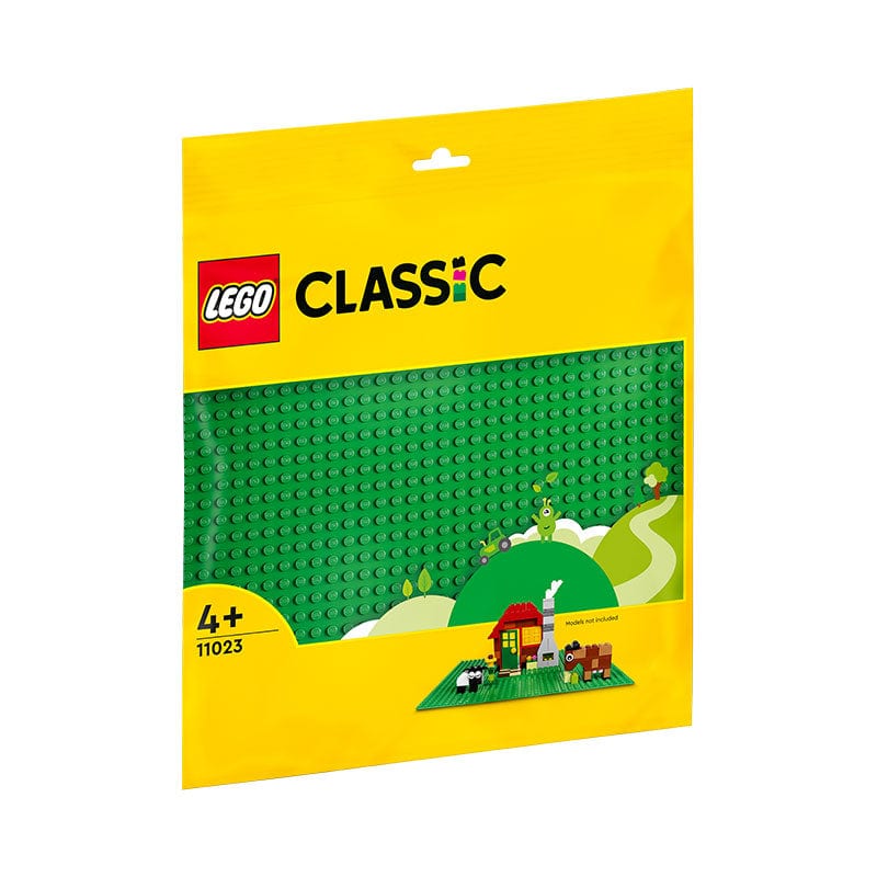 樂高與益智玩具:  綠色拼裝底座 LEGO CLASSIC 11023 (1 件) 