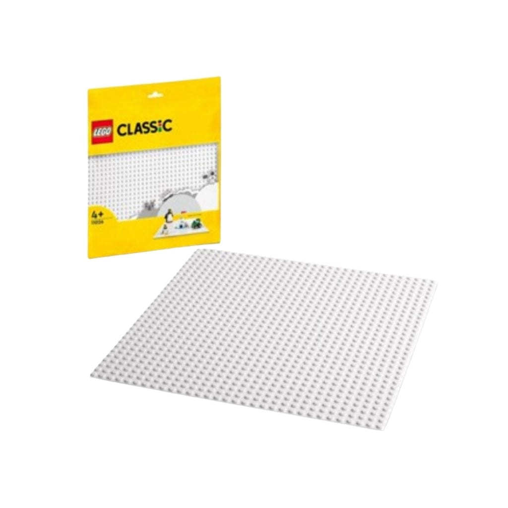 樂高與益智玩具:  白色拼裝底座 LEGO CLASSIC 11026 (1 件) 