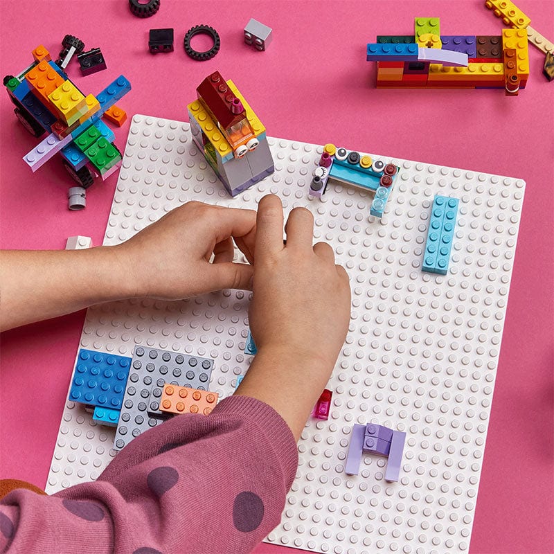  Đồ Chơi Lắp Ráp Đế Lắp Ráp Màu Trắng LEGO CLASSIC 11026 (1 chi tiết) 