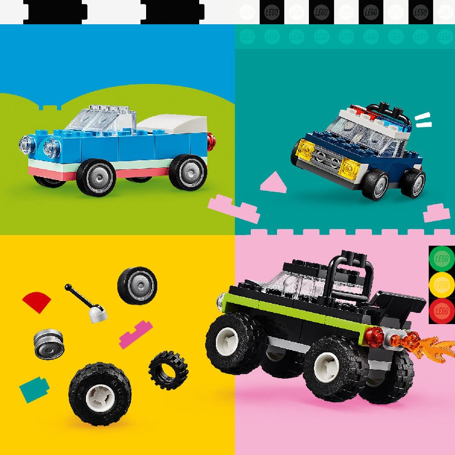  Đồ Chơi Lắp Ráp Bộ gạch chi tiết chủ đề phương tiện xe LEGO CLASSIC 11036 (900 chi tiết) 