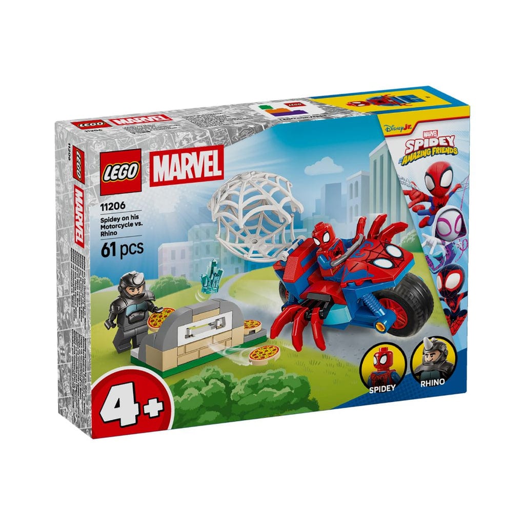  Đồ Chơi Lắp Ráp Người Nhện Đối Đầu Rhino LEGO SPIDEY 11206 (61 chi tiết) 