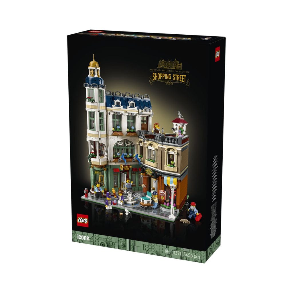 LEGO et jouets éducatifs:  Jouet de construction Rue commerçante européenne LEGO ICONS 11371 
