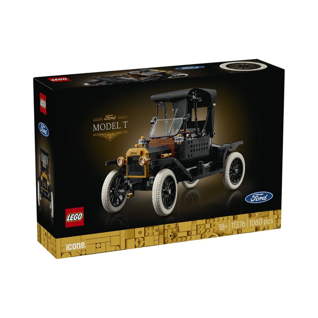 樂高與益智玩具:  福特T型車拼裝玩具 LEGO ICONS 11376 