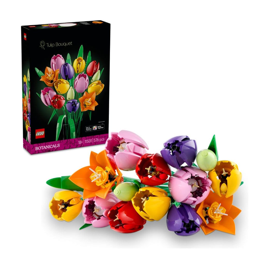 樂高與益智玩具:  鬱金香花束 LEGO BOTANICALS 11501 (576個細節) 
