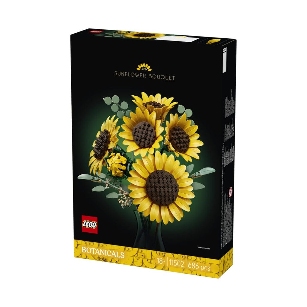樂高與益智玩具:  向日葵花束 LEGO BOTANICALS 11502 (686個細節) 