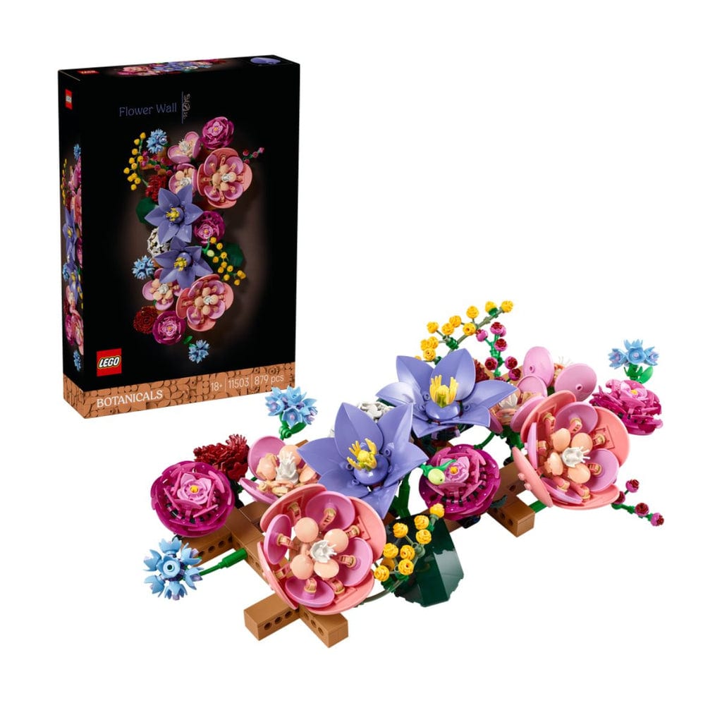 樂高與益智玩具:  花牆拼裝玩具 LEGO BOTANICALS 11503 (879個零件) 