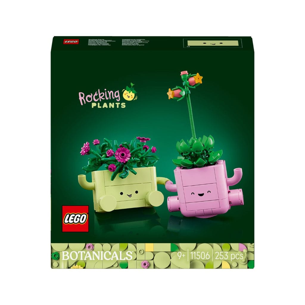 樂高與益智玩具:  俏皮小植物拼裝玩具 LEGO BOTANICALS 11506 