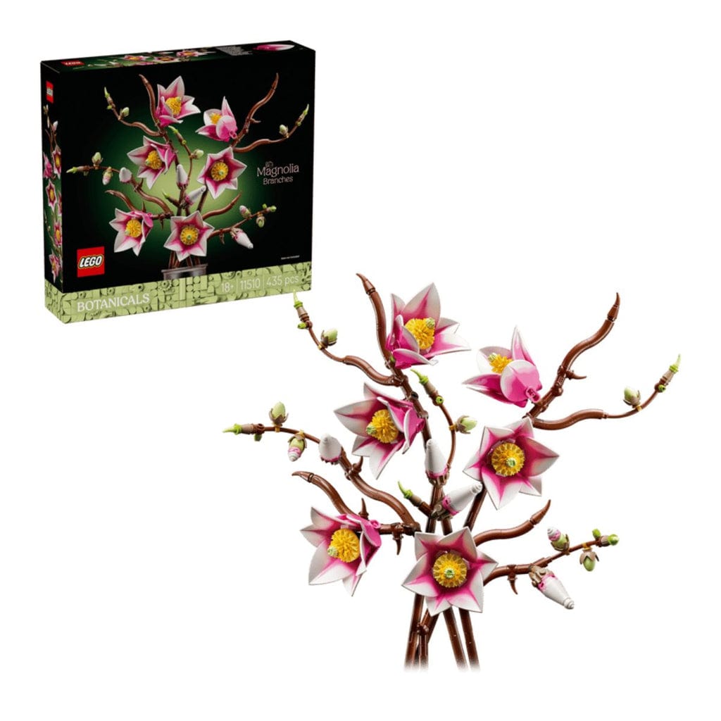 樂高與益智玩具:  木蘭花 LEGO BOTANICALS 11510 (435個細節) 