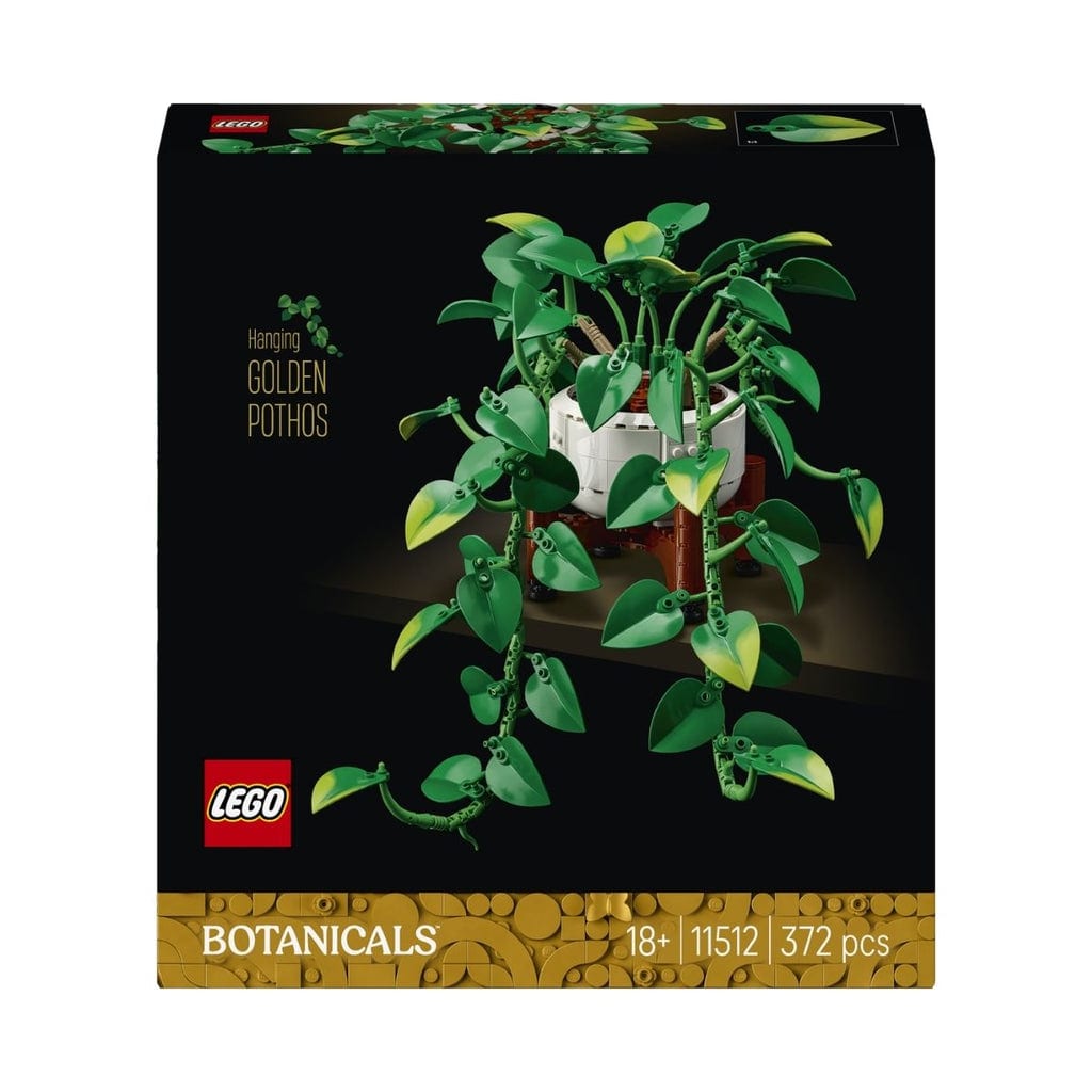 樂高與益智玩具:  牆掛綠蘿拼裝玩具 LEGO BOTANICALS 11512 (372個零件) 