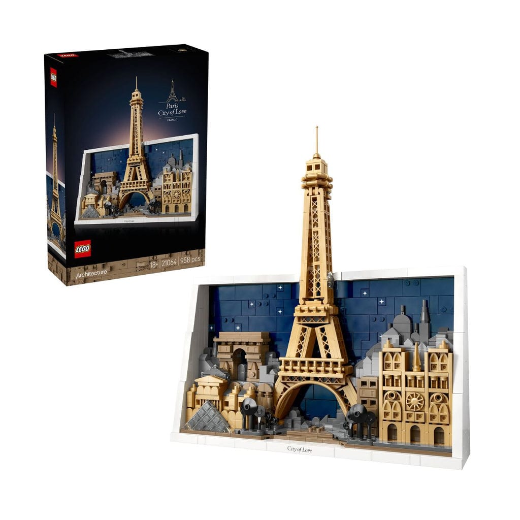 樂高與益智玩具:  巴黎城市 LEGO ARCHITECTURE 21064 (958個細節) 