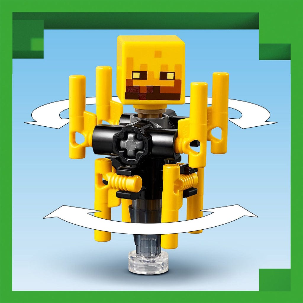  Đồ Chơi Lắp Ráp Trận Chiến Dung Nham Địa Ngục Nether LEGO MINECRAFT 21266 (99 chi tiết) 