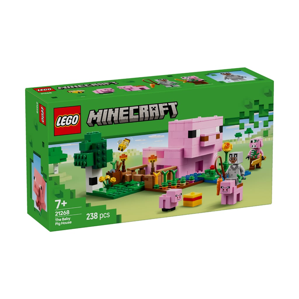  Đồ Chơi Lắp Ráp Ngôi Nhà Của Những Chú Heo Con LEGO MINECRAFT 21268 (238 chi tiết) 