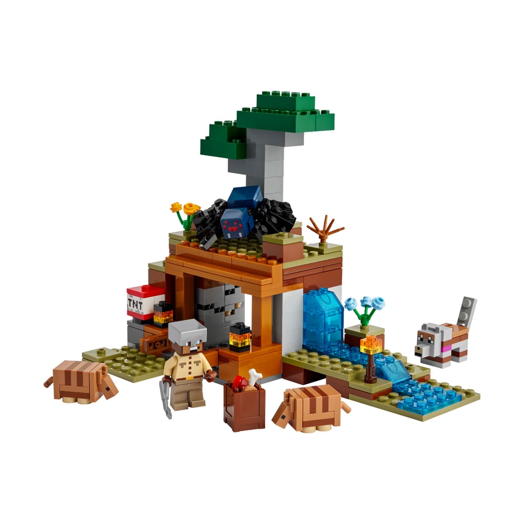  Đồ Chơi Lắp Ráp Chuyến Thám Hiểm Mỏ Nhím Biển LEGO MINECRAFT 21269 (247 chi tiết) 