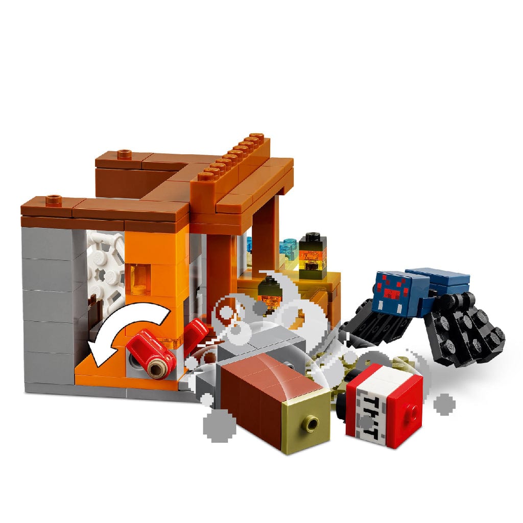  Đồ Chơi Lắp Ráp Chuyến Thám Hiểm Mỏ Nhím Biển LEGO MINECRAFT 21269 (247 chi tiết) 