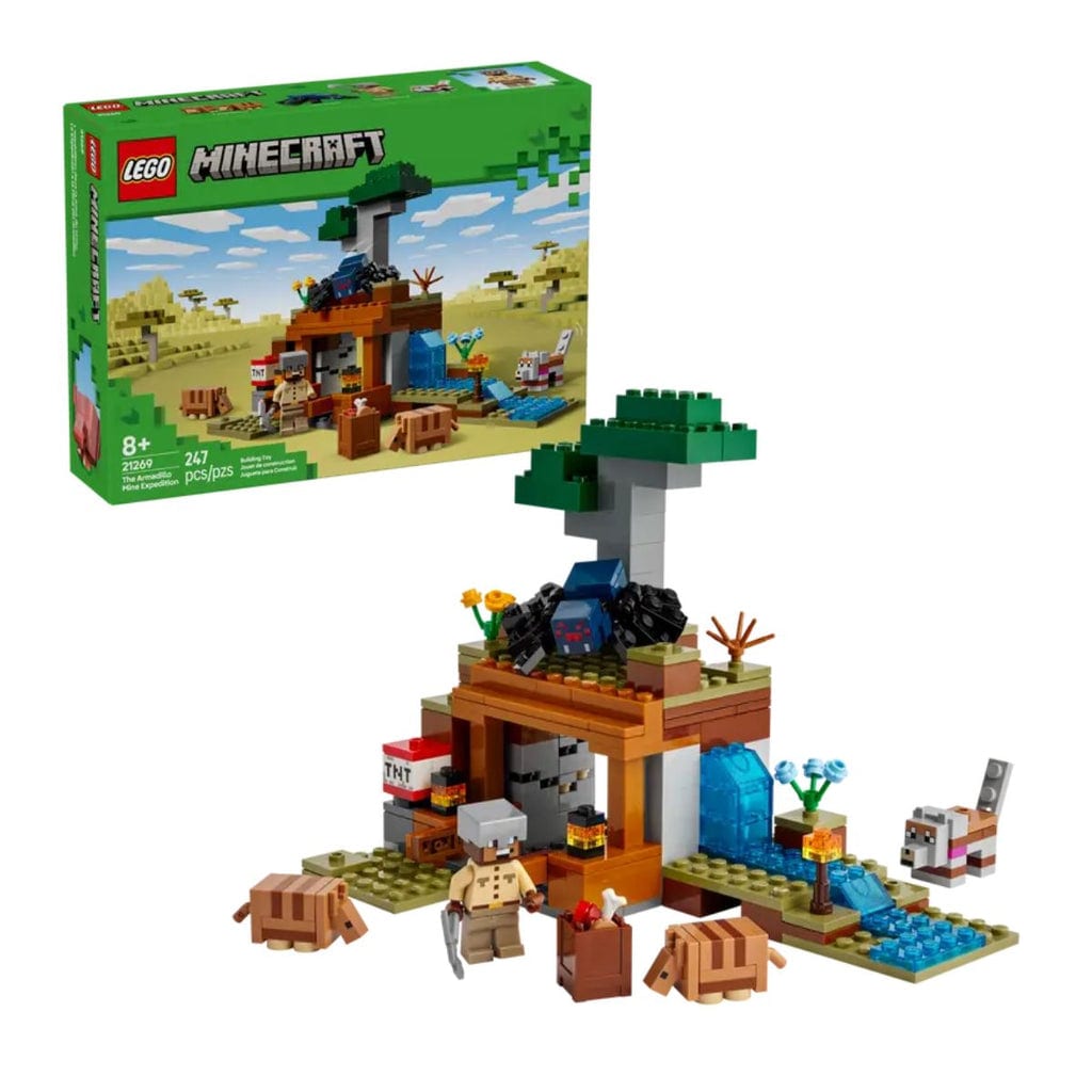 樂高與益智玩具:  海膽探險拼裝玩具 LEGO MINECRAFT 21269 (247 件) 