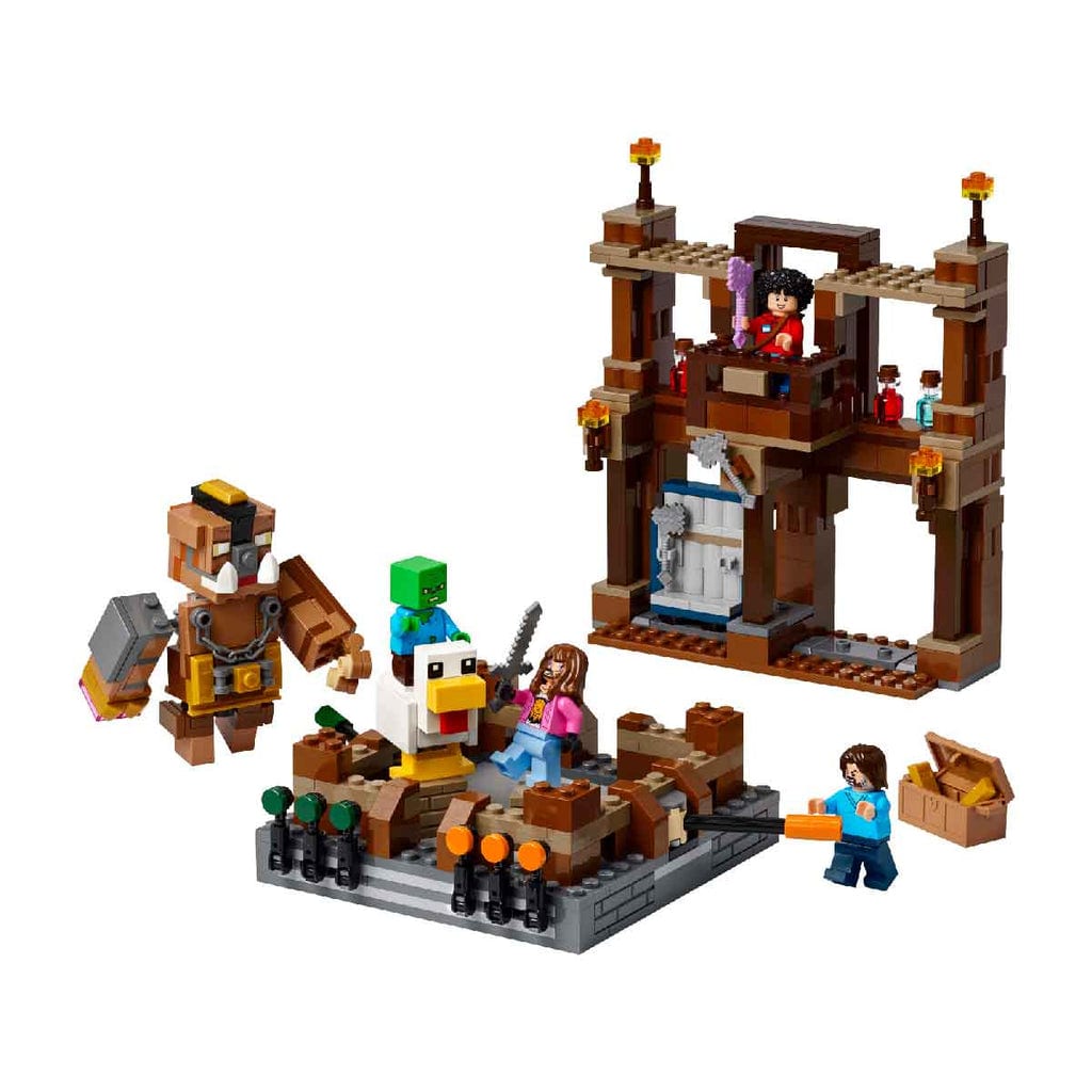  Đồ Chơi Lắp Ráp Võ Đài Chiến Đấu Woodland Mansion LEGO MINECRAFT 21272 (491 chi tiết) 