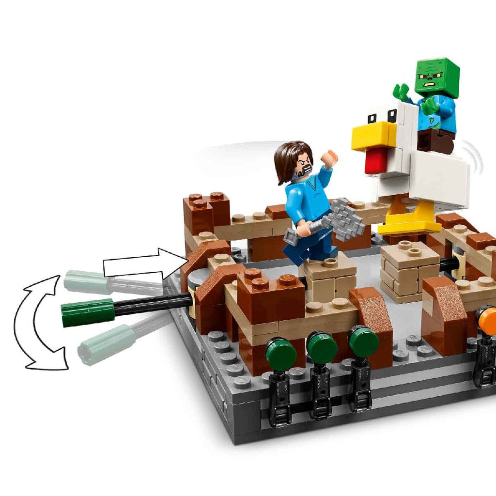  Đồ Chơi Lắp Ráp Võ Đài Chiến Đấu Woodland Mansion LEGO MINECRAFT 21272 (491 chi tiết) 