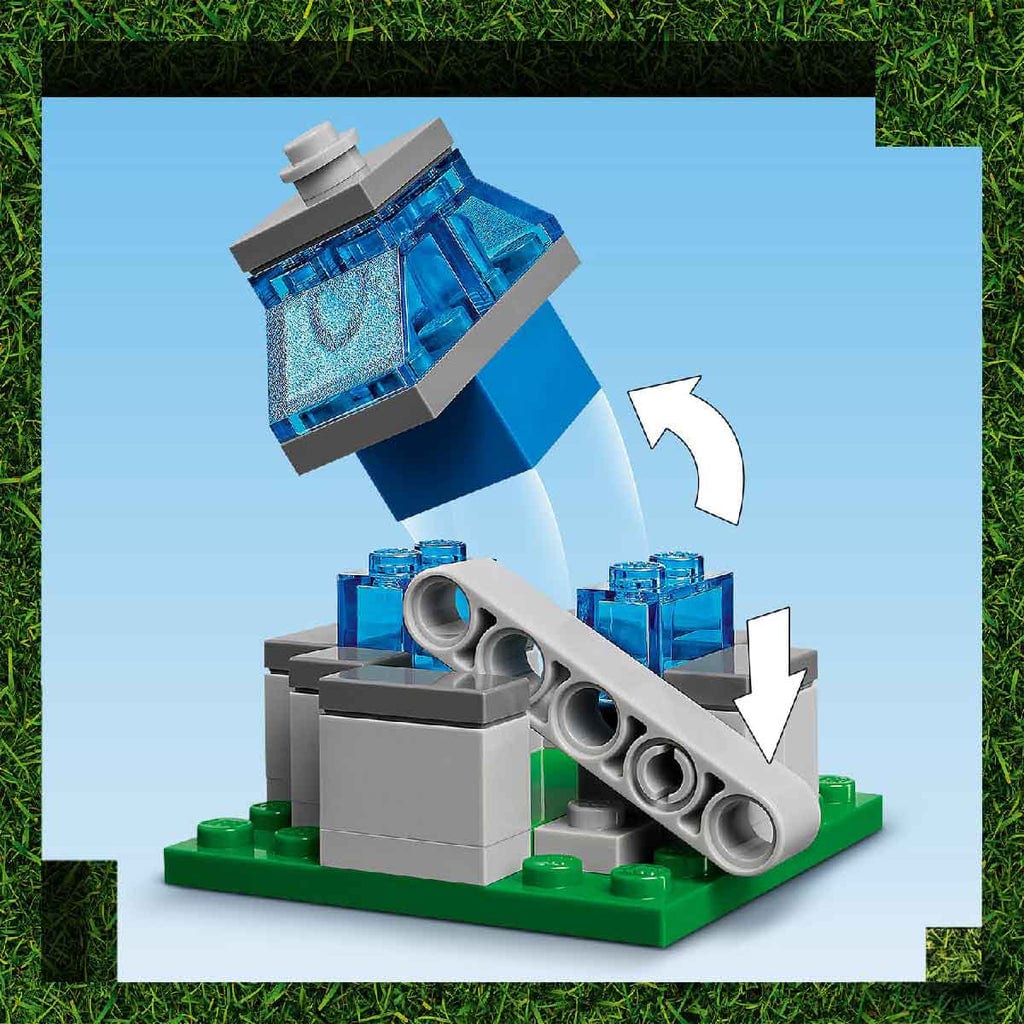  Bộ Lắp Ráp Cuộc Tấn Công Làng Bằng Khinh Khí Cầu Của Ghast LEGO MINECRAFT 21273 (555 chi tiết) 