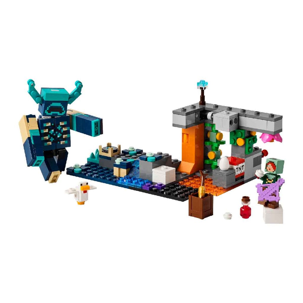  Đồ Chơi Lắp Ráp Cuộc Chạm Trán Warden LEGO MINECRAFT 21274 (238 chi tiết) 