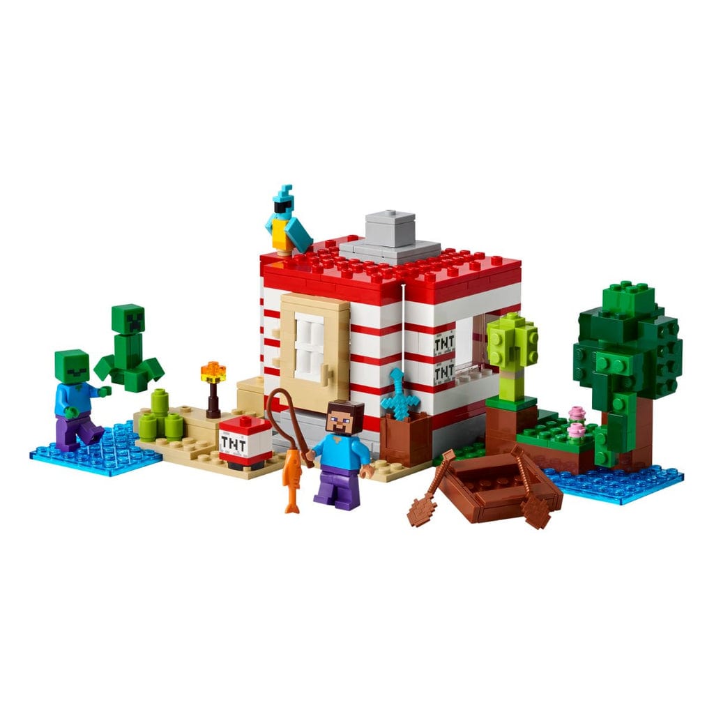  Đồ Chơi Lắp Ráp Pháo Đài TNT Trong Rừng LEGO MINECRAFT 21275 (287 chi tiết) 