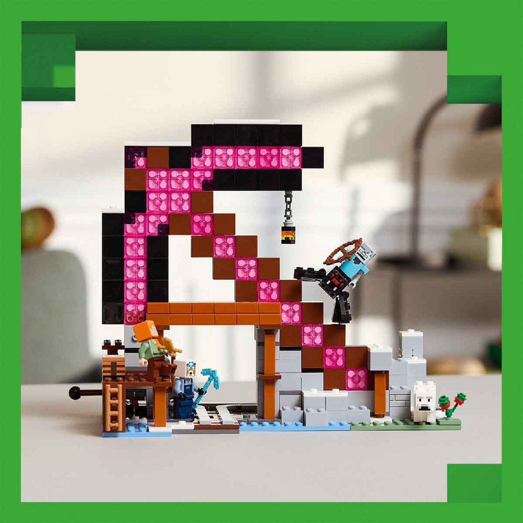  Đồ Chơi Lắp Ráp Mỏ Cúp LEGO MINECRAFT 21277 (530 chi tiết) 