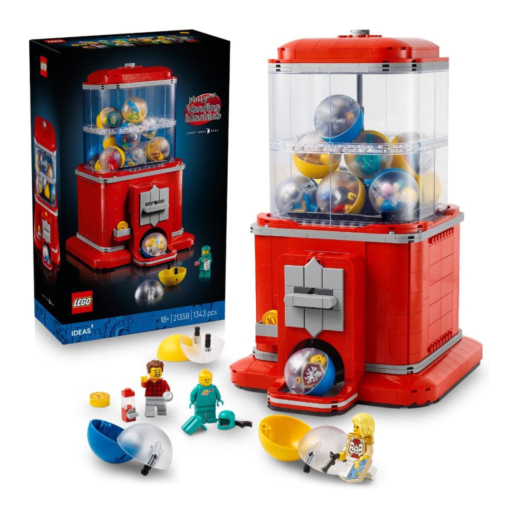 樂高與益智玩具:  自動迷你人偶售貨機 LEGO IDEAS 21358 (1343個零件) 