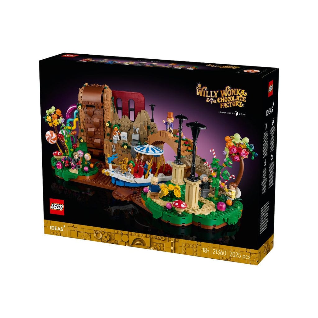 樂高與益智玩具:  威利·旺卡與巧克力工廠 LEGO IDEAS 21360 