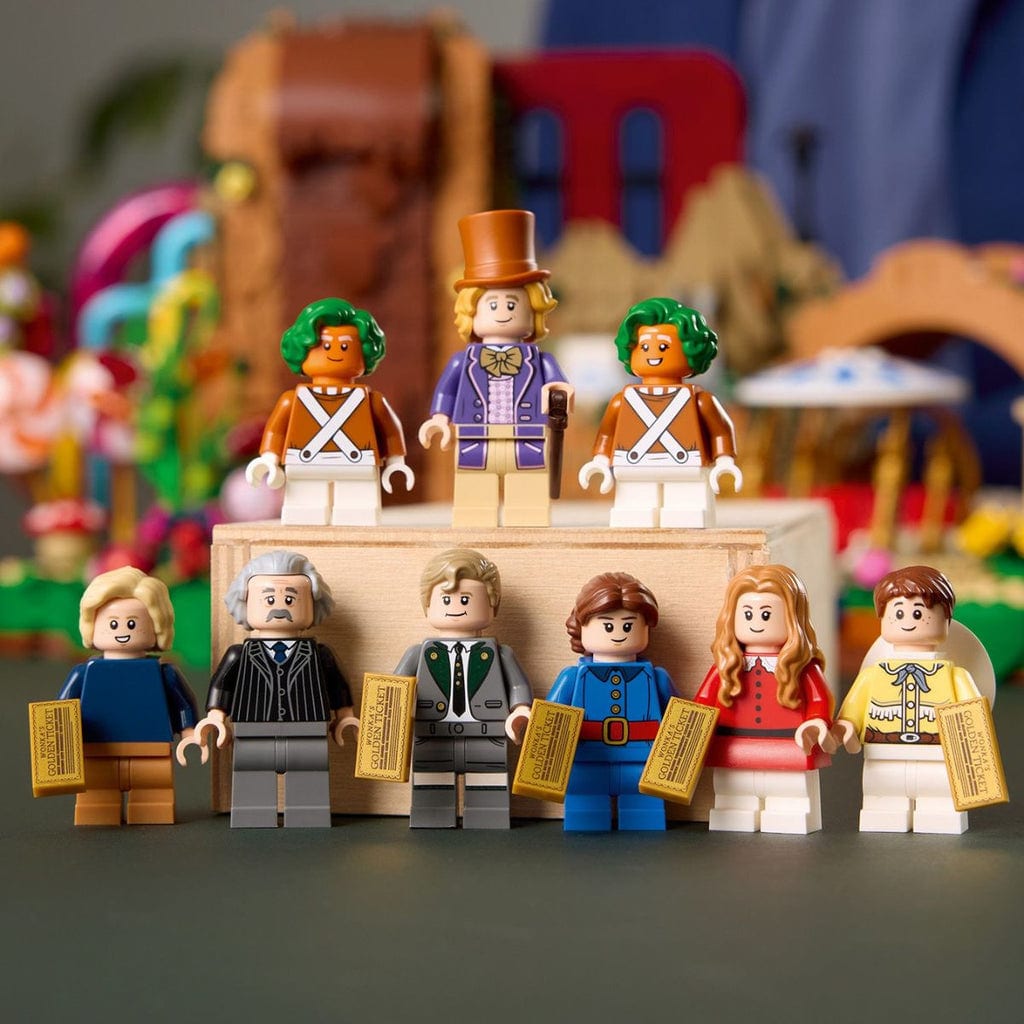  Đồ Chơi Lắp Ráp Willy Wonka Và Nhà Máy Sô-Cô-La LEGO IDEAS 21360 
