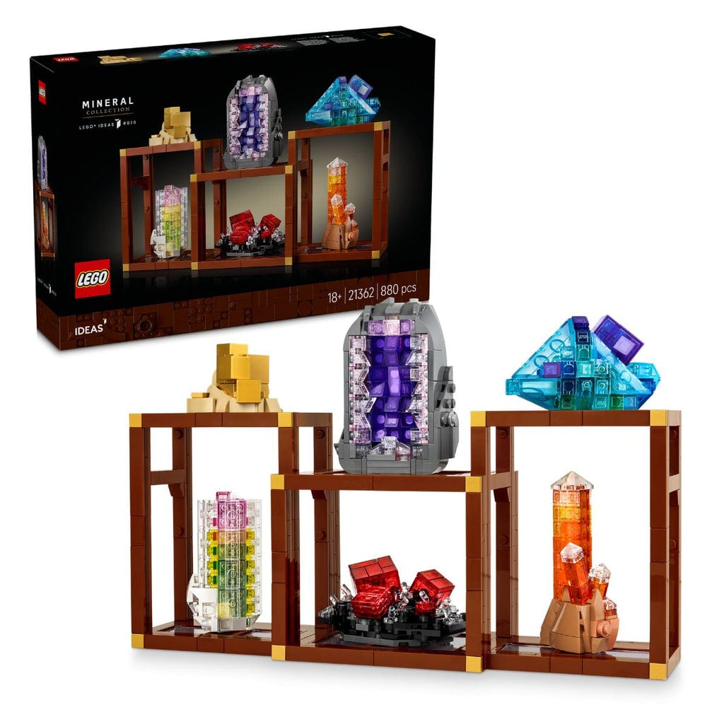 樂高與益智玩具:  寶石 - 水晶 LEGO IDEAS 21362 (880個零件) 