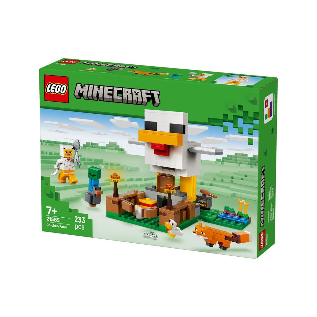  Đồ Chơi Lắp Ráp Trang Trại Gà LEGO MINECRAFT 21585 (233 chi tiết) 