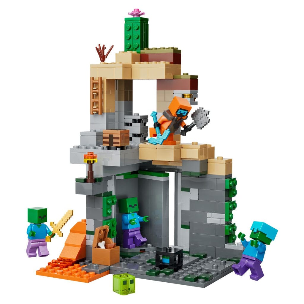  Đồ Chơi Lắp Ráp Ngục Zombie LEGO MINECRAFT 21587 (284 chi tiết) 