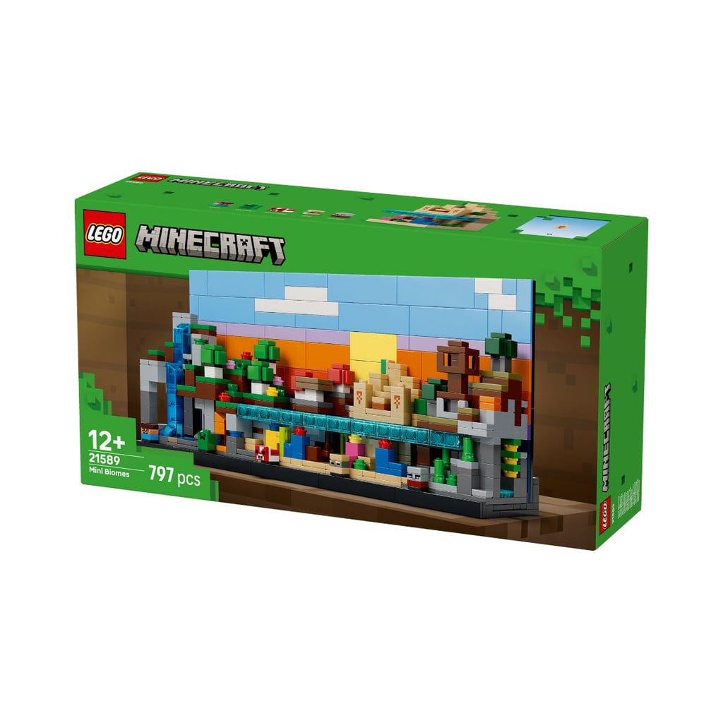  Đồ Chơi Lắp Ráp Các Hệ Sinh Thái Mini LEGO MINECRAFT 21589 (797 chi tiết) 