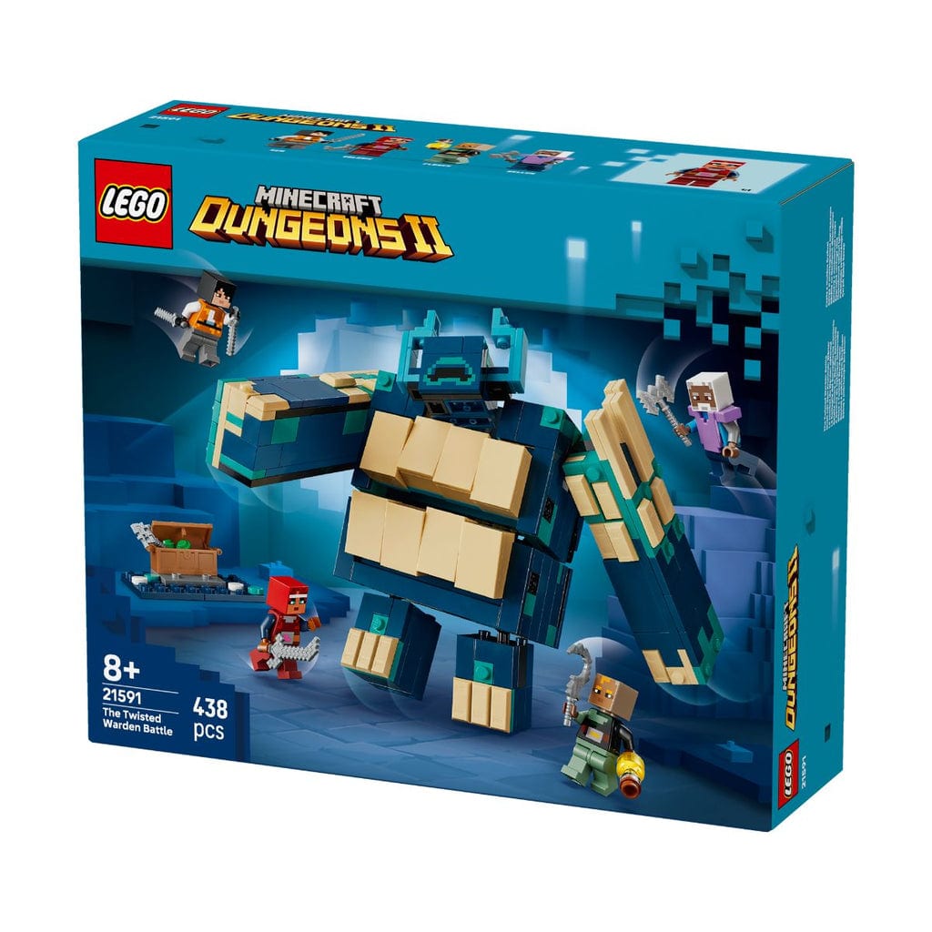  Đồ Chơi Lắp Ráp Trận Chiến Với Warden Biến Dị LEGO MINECRAFT 21591 (438 chi tiết) 